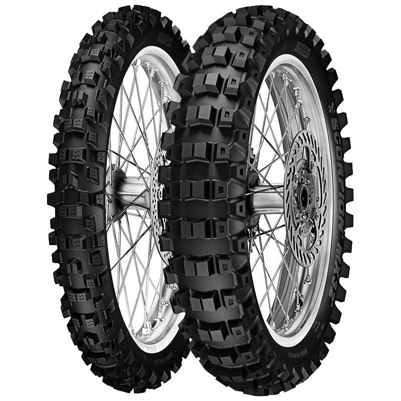 100/90-19 Pirelli SCORPION MX32 MID HARD 57M TT CROSS MID HARD Rear NHS