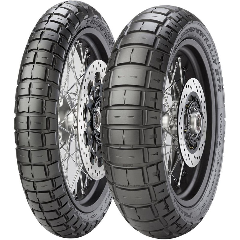 110/80R19 Pirelli SCORPION RALLY STR 59V TL ENDURO ON/OFF Front M+S
