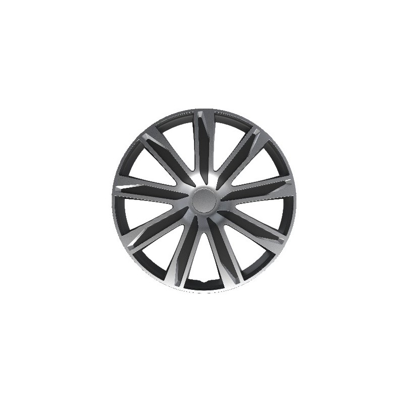RATŲ GAUBTAI RAZE SILVER&BLACK