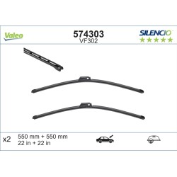 VALEO SILENCIO VALYTUVAI  AUDI, SEAT FLAT BLADE