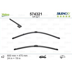VALEO SILENCIO VALYTUVAI BMW FLAT BLADE
