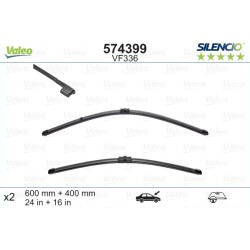 VALEO SILENCIO VALYTUVAI BMW 3, FLAT FLAT BLADE