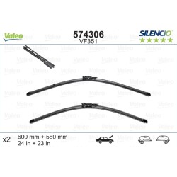 VALEO SILENCIO VALYTUVAI FLAT BLADE
