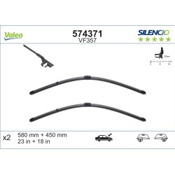 VALEO SILENCIO VALYTUVAI ALFA ROMEO FLAT BLADE
