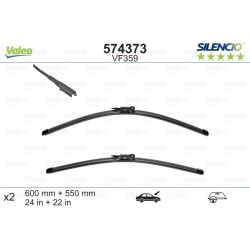 VALEO SILENCIO VALYTUVAI FIAT, VOLVO FLAT BLADE