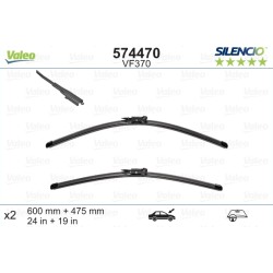VALEO SILENCIO VALYTUVAI  AUDI, BMW, MERCEDES-BENZ FLAT BLADE