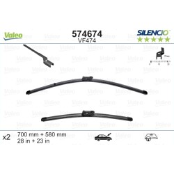 VALEO SILENCIO VALYTUVAI OPEL FLAT BLADE