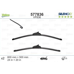 VALEO SILENCIO VALYTUVAI BMW, LAND ROVER FLAT BLADE