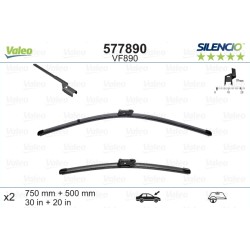 VALEO SILENCIO VALYTUVAI FORD FLAT BLADE
