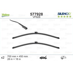 VALEO SILENCIO VALYTUVAI MERCEDES-BENZ FLAT BLADE