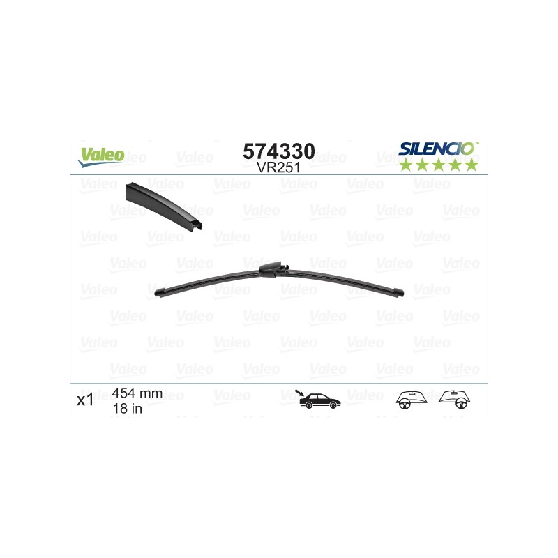VALEO SILENCIO VALYTUVAI VW TYL