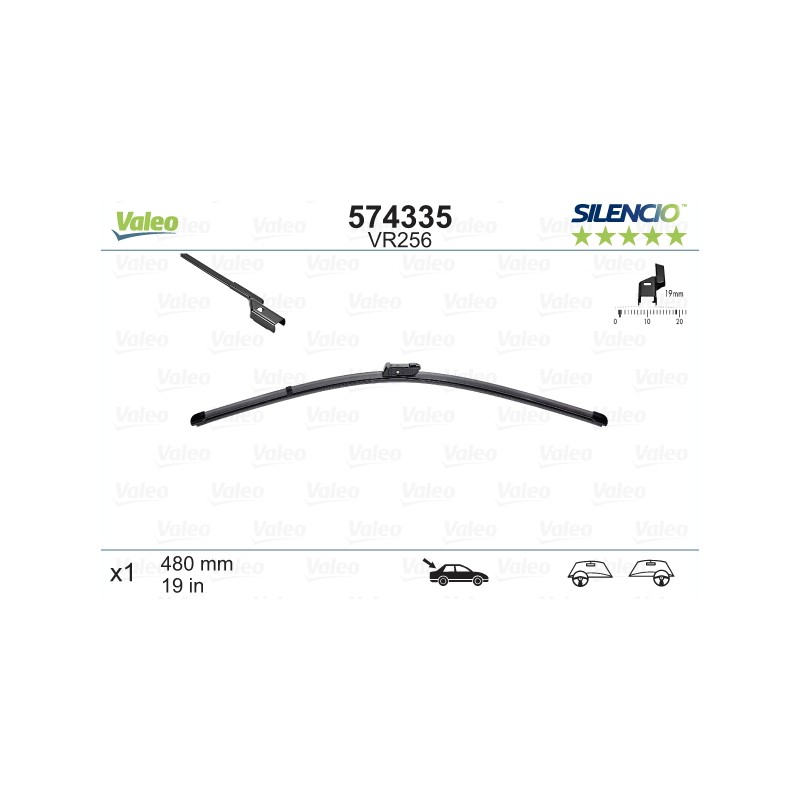 VALEO SILENCIO VALYTUVAI FORD MONDEO TYL