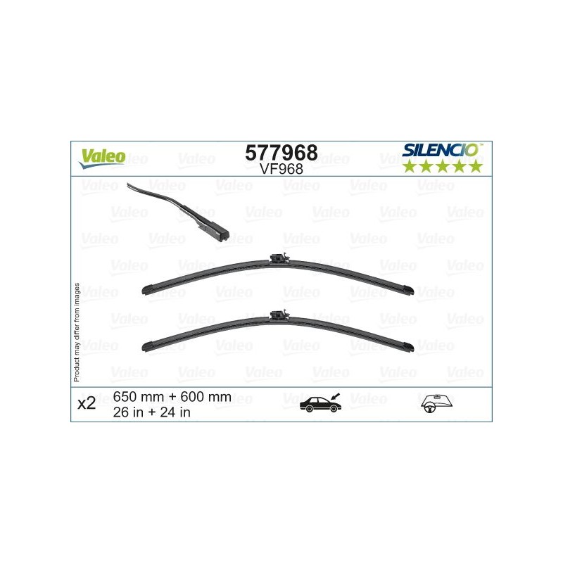 VALEO SILENCIO VALYTUVAI FLAT BLADE