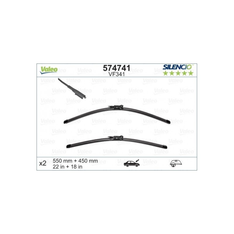VALEO SILENCIO VALYTUVAI FLAT BLADE