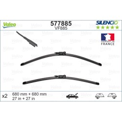 VALEO SILENCIO VALYTUVAI FLAT BLADE