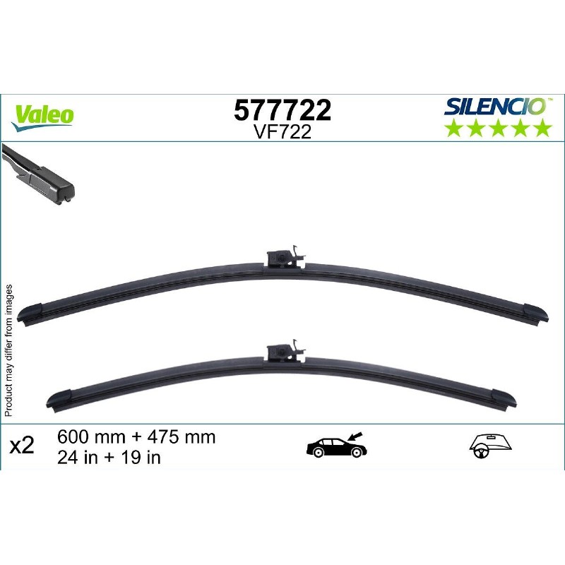 VALEO SILENCIO VALYTUVAI FLAT BLADE