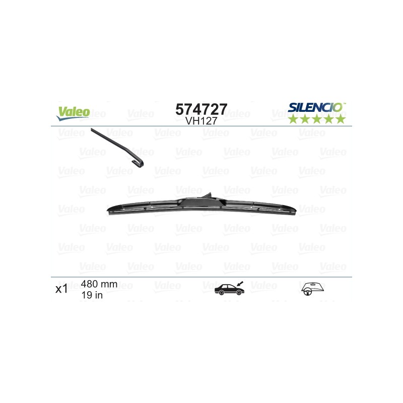 VALEO SILENCIO HYBRID VALYTUVAI