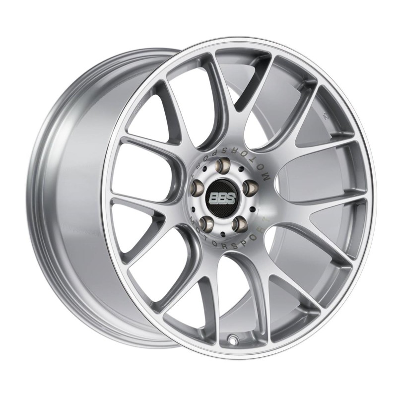 BBS CH-R brilliant silver 8,5x19 5x120 ET27 CB82,0 CH104 + Spacer 60° 720 kg B0362157#371