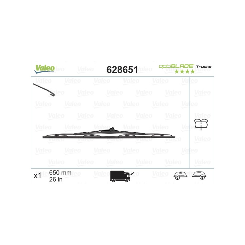 VALEO VALYTUVAI WIPER BLADE OPTIBLADE