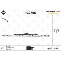 VALYTUVAI SWF TRUCKS WIPER BLADE 700MM W RAMP LHD RHD