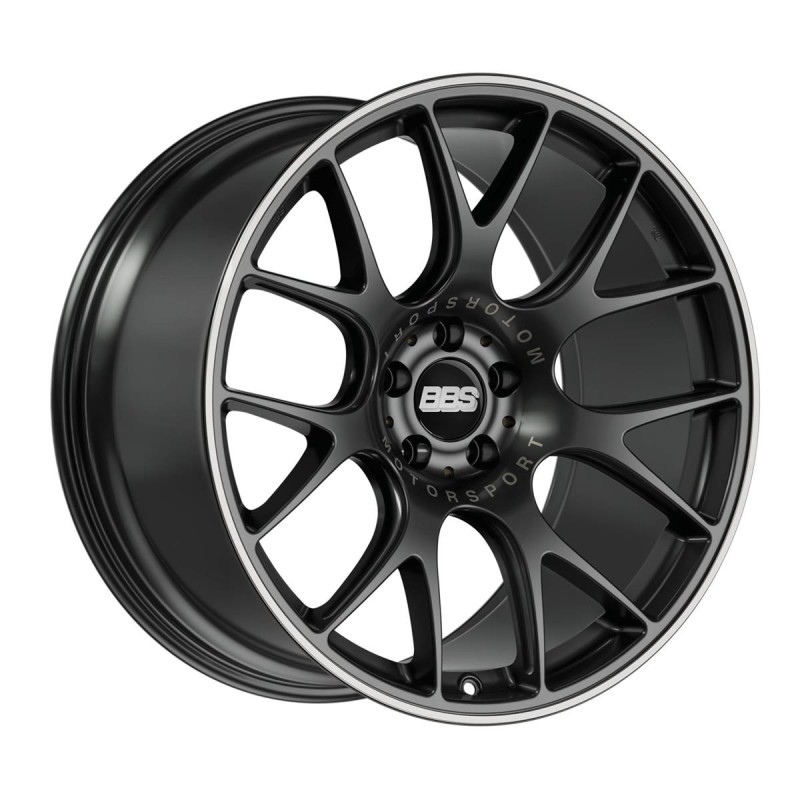 BBS CH-R satin black 8,5x19 5x120 ET22 CB82,0 CH104 + Spacer 60° 720 kg B0362159#291