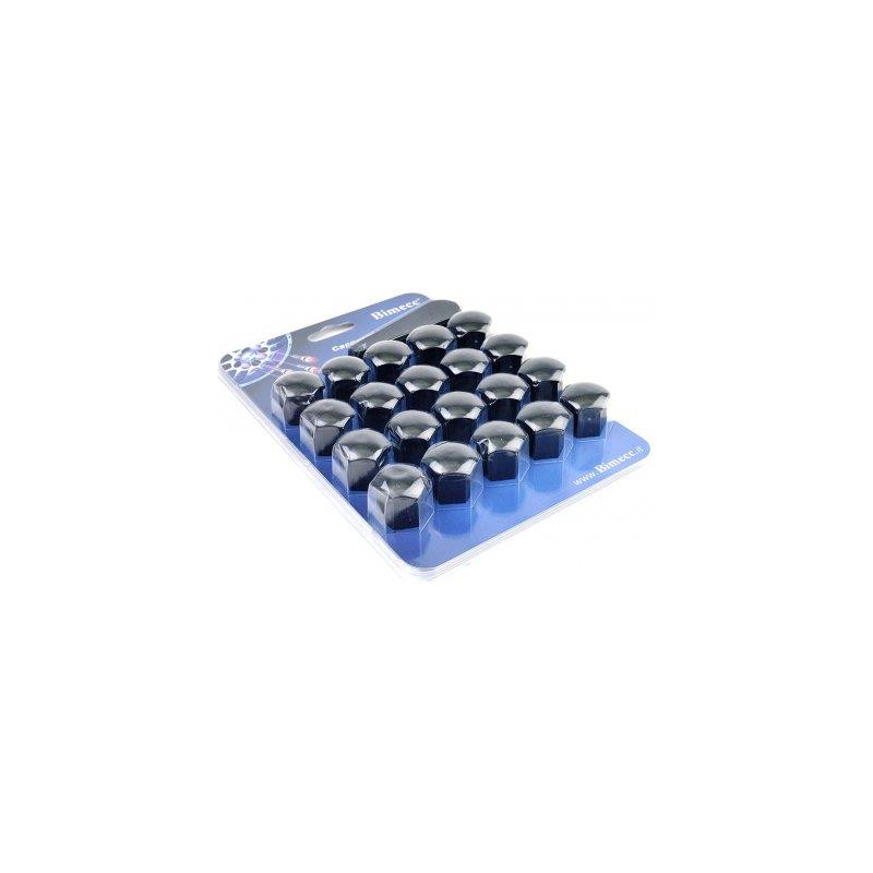 19 mm Bolt/Nut caps 20 pcs Black (BV19-000)