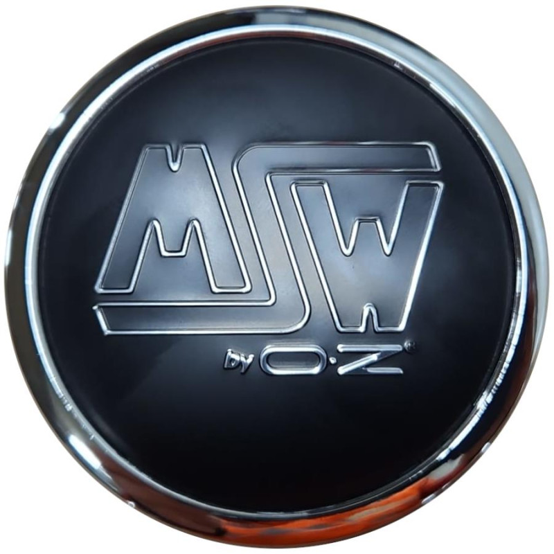 MSW Wheel Cap 81310653 XC566VW Black/Chrome