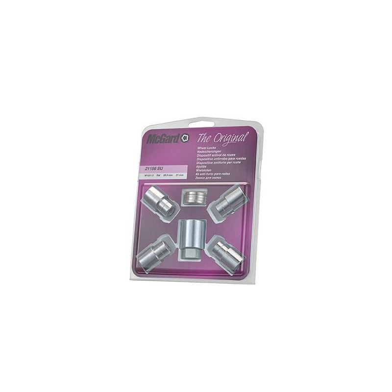McGard Security Nuts M12X1.5x35 21mm Hex Flat (21156SU)