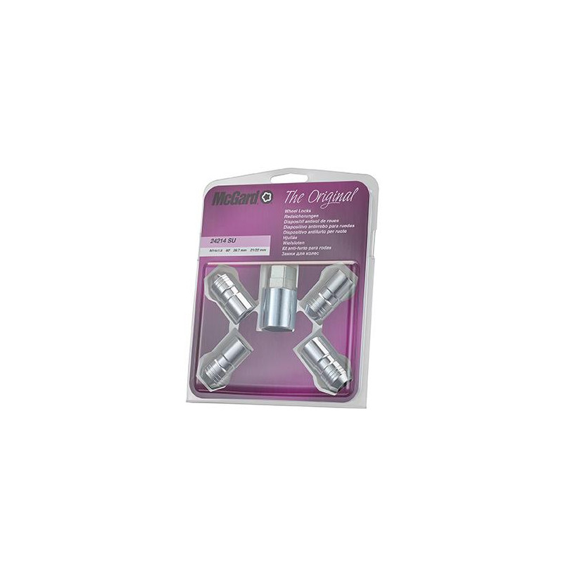 McGard Security Nuts M14x1.5x39.7 21mm Hex 60° (24214SU)