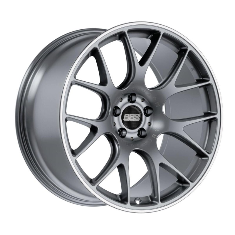 BBS CH-R satin titanium 8,5x19 5x120 ET27 CB82,0 CH104 + Spacer 60° 720 kg B0362342#371