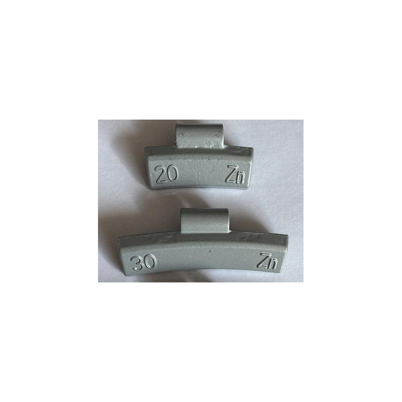 ALU ZN60UN knock-on balancing weights 50gr. universal 50pcs./pack.