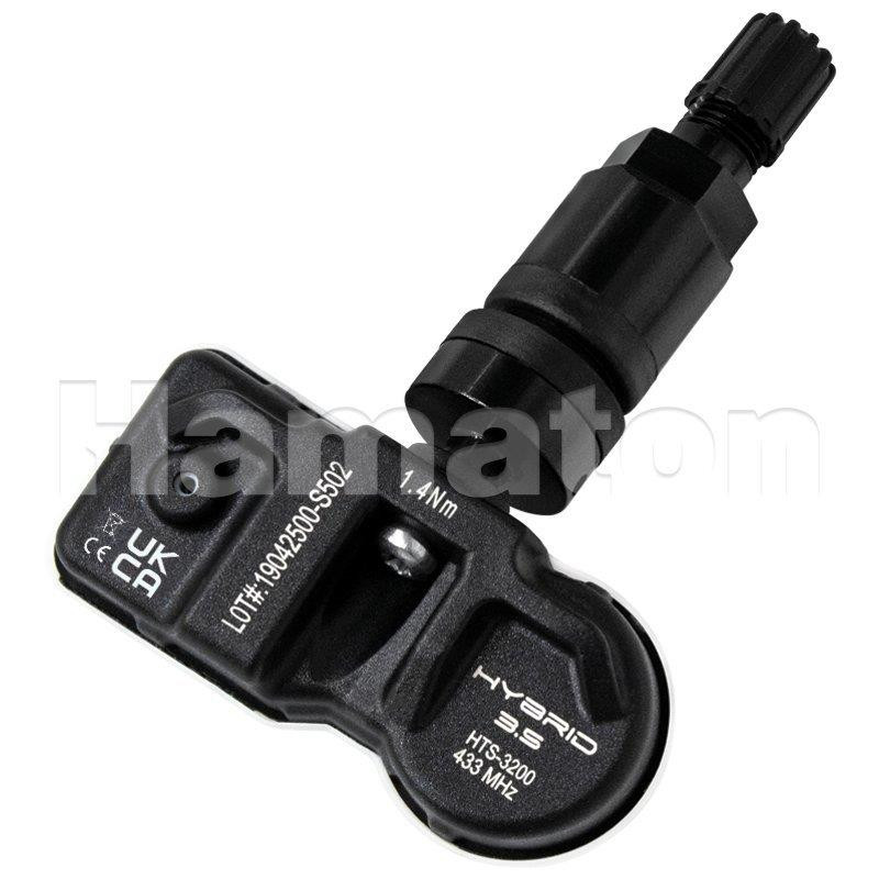 TPMS Sensor Hamaton 433 MHz Hybrid Lite Clamp-in Black (A88CN)
