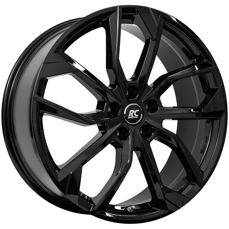 RC Design RC34 Schwarz Glanz (SG) 7x17 5x114.3 ET40 CB66,1 60° 680 kg 347375