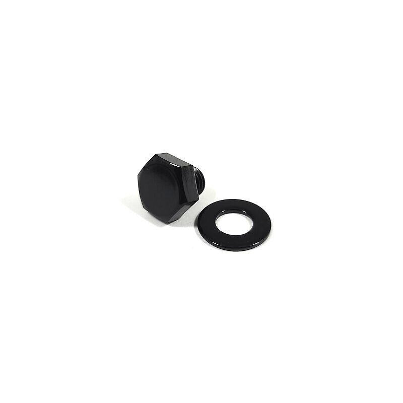 Lip Bolt M8x8 SS Gloss Black 1 pcs