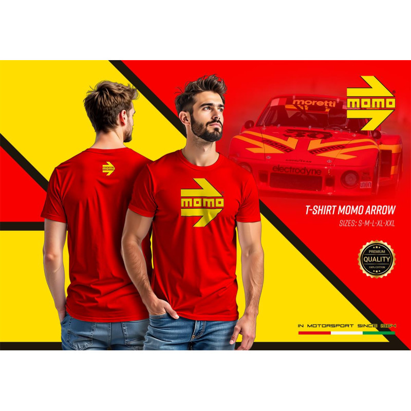 Momo T-shirt Red 2024 S 1pcs