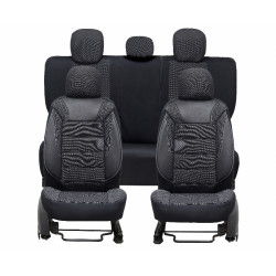 CLASSICO SĖDYNIŲ UŽVALKALAI BLACK/GREY THREAD