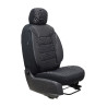 CLASSICO SĖDYNIŲ UŽVALKALAI BLACK/GREY THREAD