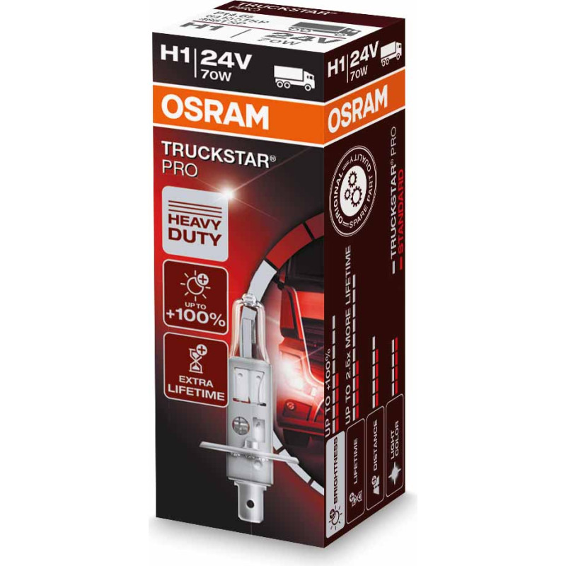 OSRAM LEMPUTĖS H1 70W 24V P14,5S