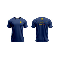Momo T-shirt Corse Blue S 1pcs