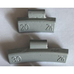 ALU ZN60UN knock-on balancing weights 30gr. universal 100pcs./pack.