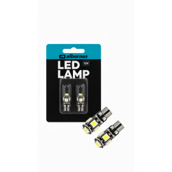 LEMPUTĖS T10 5LED SMD CANBUS