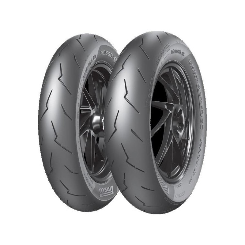 120/80-12 Pirelli DIABLO ROSSO SCOOTER SC 55P TL SCOOTER RACING Rear