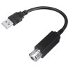 SALONO APŠVIETIMO DEKORATYVINĖ LED RED LEMPUTĖ SU LANKSČIA USB JUNGTIMI