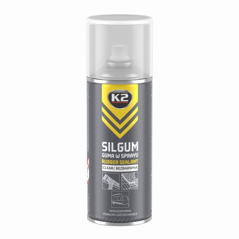 ELASTINĖ PURŠKIAMA GUMINĖ DANGA  K2 SILGUM BESPALVĖ 400ML