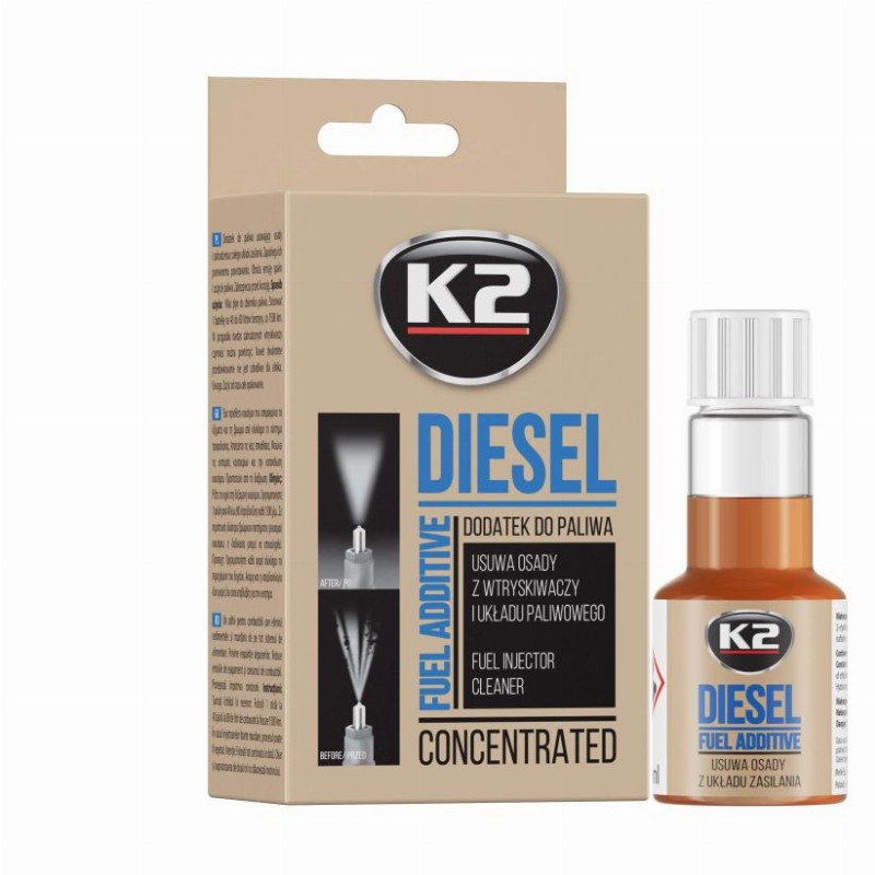 PURKŠTUKŲ IR KURO SISTEMOS VALIKLIS "DIESEL" 50 ml