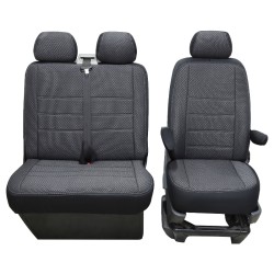 MODELINIAI PREMIUM SĖDYNIŲ UŽVALKALAI VOLKSWAGEN TRANSPORTER T-7 2016