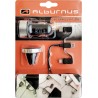 RINKINYS - TELEFONO ĮKROVIKLIS 12/24V 3IN1, LAIKIKLIS, 2USB, 3.1A