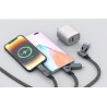 GREITO ĮKROVIMO LAIDAS USB/TYPE-C SU TYPE-C/LIGHTINING 2M