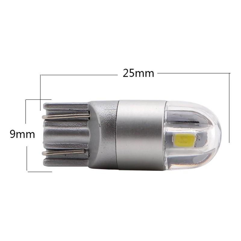 LEMPUTĖS W5W T10 LED 2SMD 24V (2VNT)
