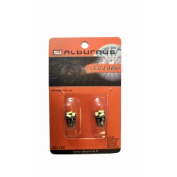 LEMPUTĖS W5W T10 LED 3SMD 12V (2VNT)